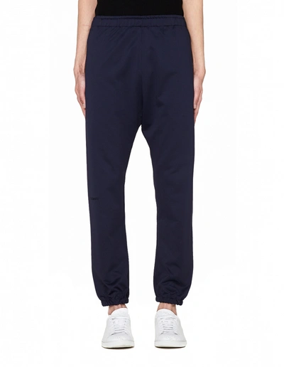 Vetements Navy Blue Patched Track Pants