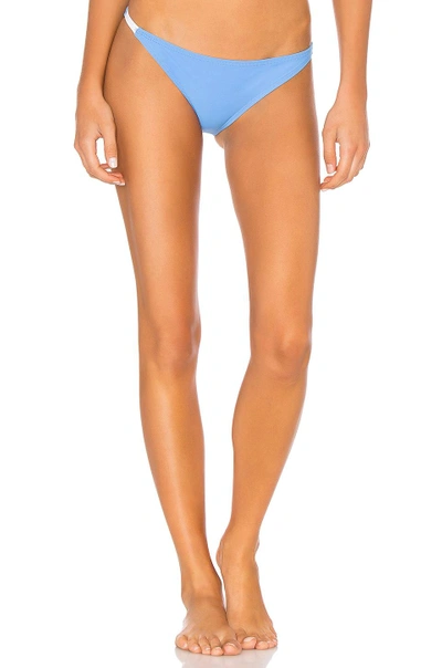 Flagpole Haley Bikini Bottom In Blue