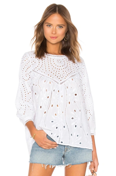 Ravn Dagmar Top In White