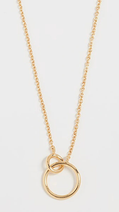 Gorjana Wilshire Charm Adjustable Necklace, 18 In Gold