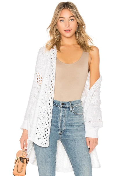 John & Jenn By Line Arabella Cardigan In White