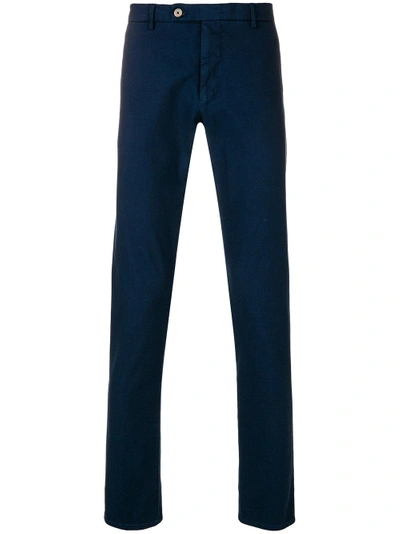 Berwich Slim Fit Trousers In Blue