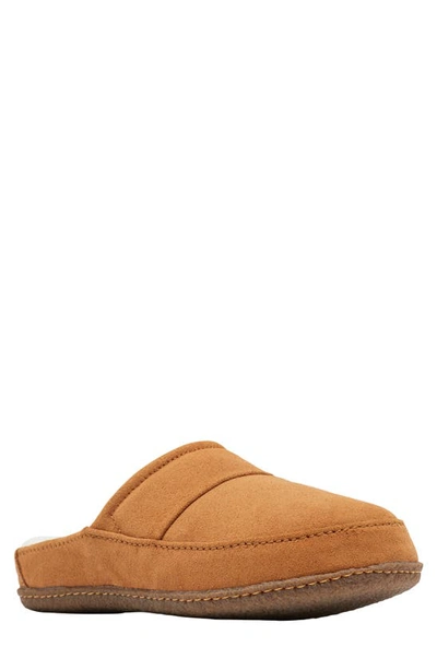 Sorel Falcon Ridge Ii Scuff Slippers In Elk/ Gum 10