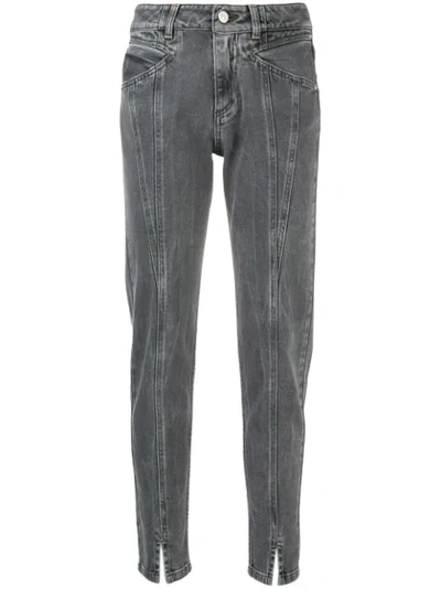 Givenchy Skinny Lightning Jeans In Grey