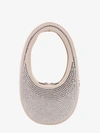 Coperni Mini Spike Handbag In Grey