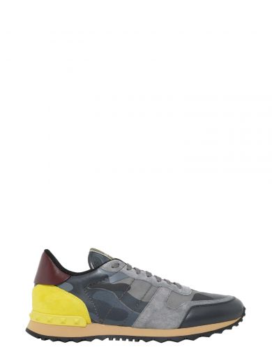 Valentino Garavani Rockrunner Sneakers In Multicolor | ModeSens