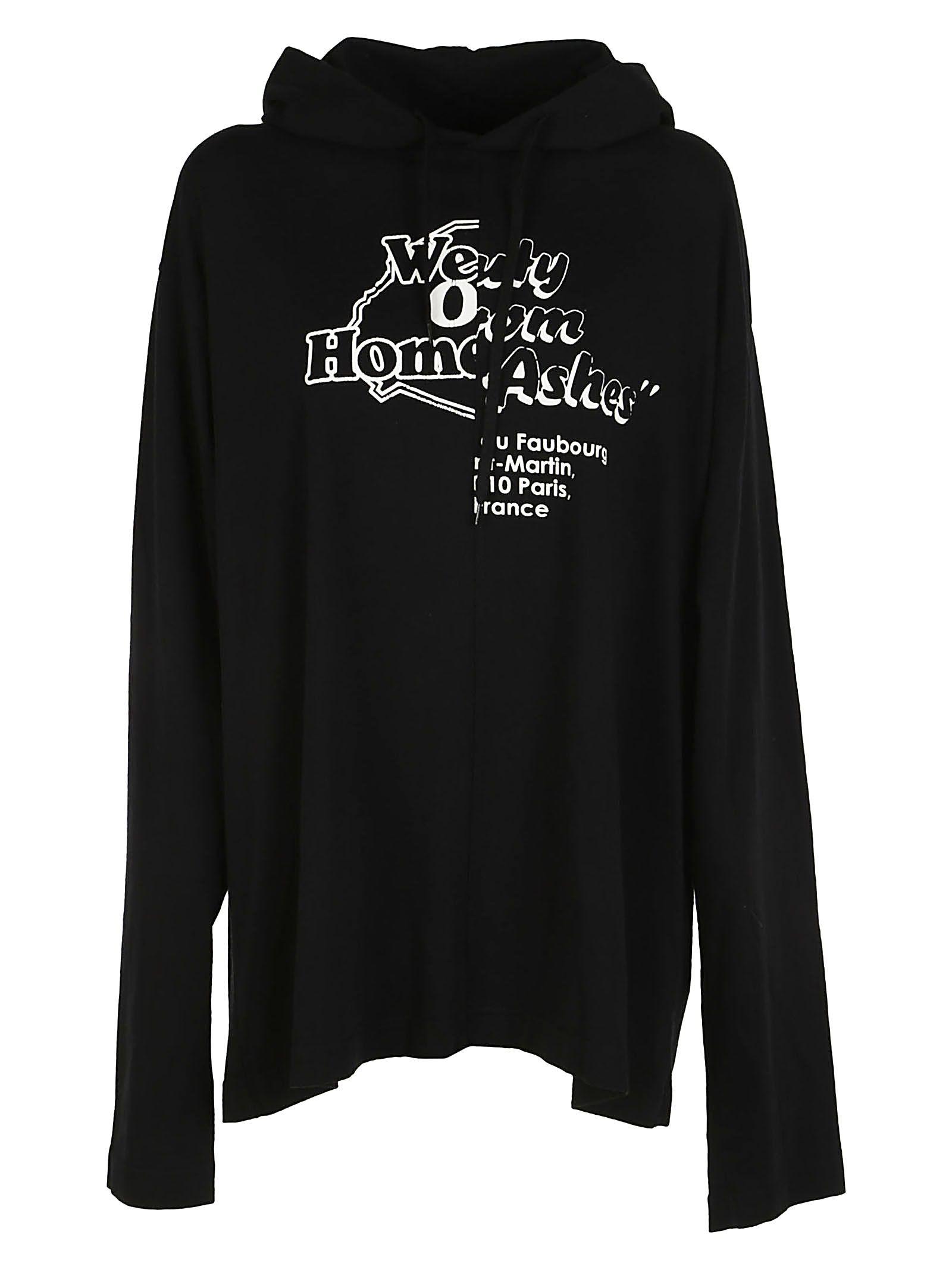 vetements hometown hoodie