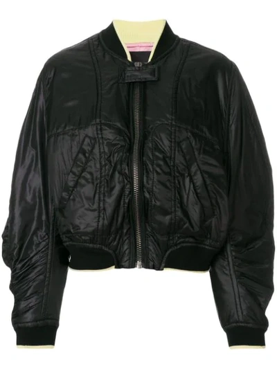 Haider Ackermann Zoisite Technical Bomber Jacket In Black