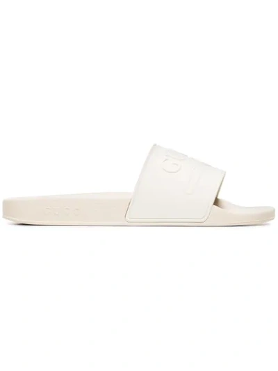 Gucci Pursuit Logo-embossed Rubber Pool Slides