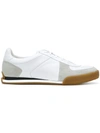 Givenchy Set 3 Leather And Suede Trainers In White
