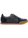 Givenchy Set3 Low Top Sneaker In Navy/red