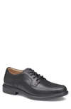 Johnston & Murphy Stanton Runoff 2.0 Xc4 Waterproof Derby In Black Waterproof Full Grain