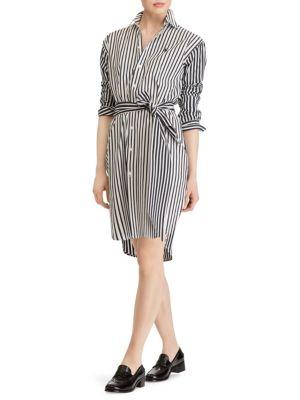 ralph lauren black shirt dress