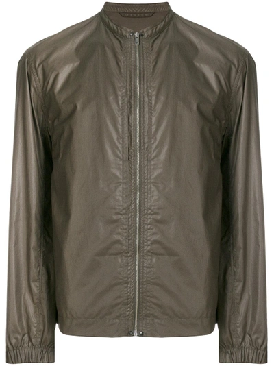 Lemaire Fitted Bomber Jacket - Brown