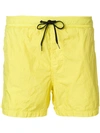 Dondup Plain Swim Shorts - Yellow & Orange
