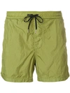 Dondup Plain Swim Shorts - Green