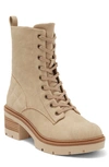B O C By Born Malika Lace-up Boot In Off White Nubuck
