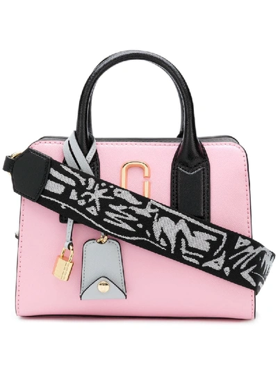 Marc Jacobs Little Big Shot Leather Tote - Pink