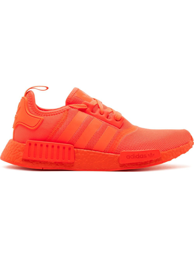 Adidas Originals Nmd_r1 "solar Red" Sneakers In Yellow