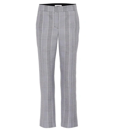 Dorothee Schumacher Sophisticated Punk Checked Pants In Black