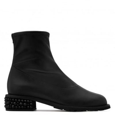 Giuseppe Zanotti Synthetic Nappa Boot Gabriela In Black