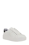 Calvin Klein Daili Metallic Sneaker In White