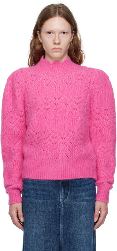 Isabel Marant Étoile Adler 毛衣 – 荧光粉 In Pink