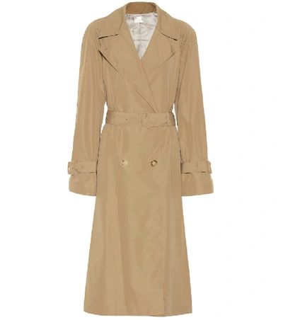 The Row Nueta Double-breasted Belted Trench Coat In Beige