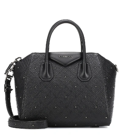 Givenchy Antigona Small 4g Quilted Leather Satchel Bag In Black