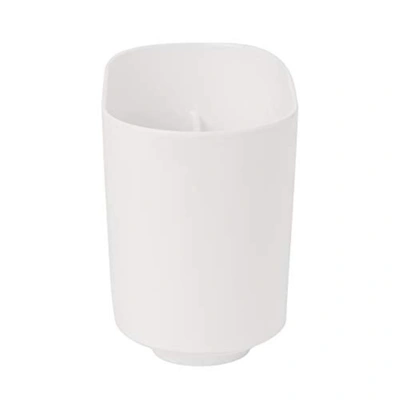 Umbra Step Modern Bathroom Storage, Toothbrush Holder In White