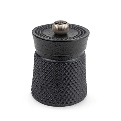 Peugeot Bali Fonte Cast Iron Pepper Mill, 8cm/3 In In Black