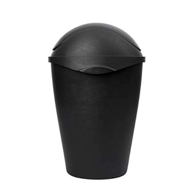 Umbra Swinger 12-gallon Swing-top Waste Can In Black