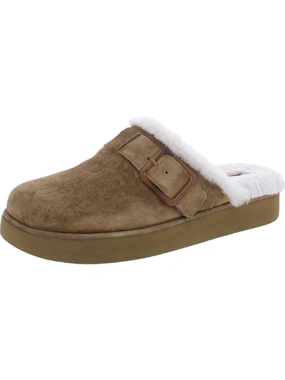 Vince Griff 3 Womens Suede Slip On Clogs In Multi