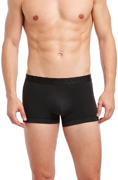 2(x)ist Air Luxe No-show Trunks In Black