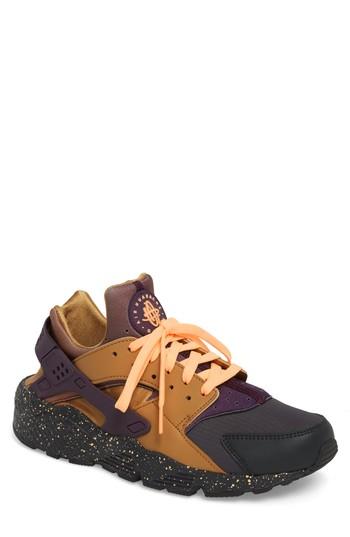 purple and gold huaraches