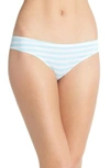 Honeydew Intimates Skinz Hipster Briefs In Marine Mist Stripe