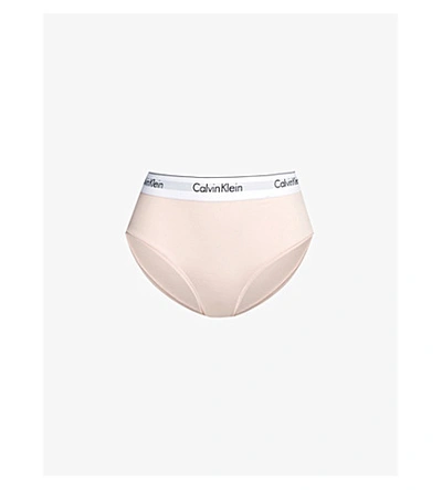 Calvin Klein Womens 2nt Nymphs Thigh Plus Modern Cotton Cotton-blend Hipster Briefs Xxxl