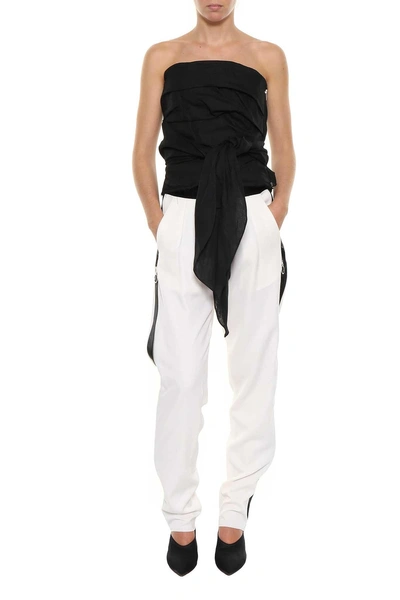 Marques' Almeida Side Zippers Trousers In White