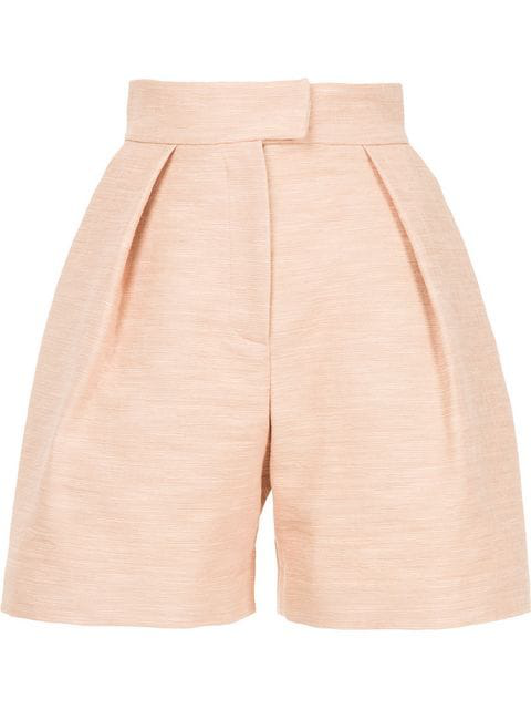 Martin Grant High-waisted Tailored Shorts In Pink | ModeSens