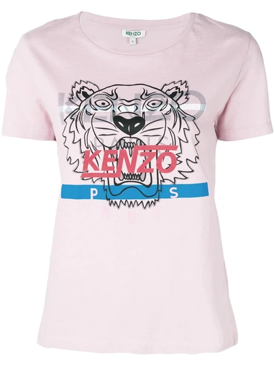 Kenzo Hyper Tiger T-shirt In Pink