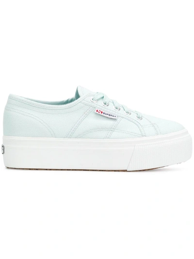 Superga 2750 Canvas Sneakers In Blue - Blue