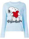 Essentiel Antwerp X Peanuts Snoopy Sequin Embroidery Sweater