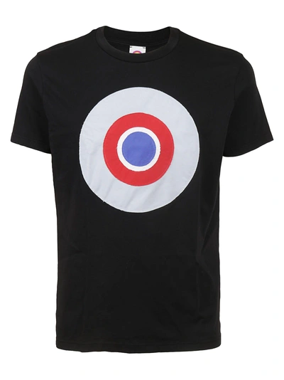 Circled Be Different Printed T-shirt In Black