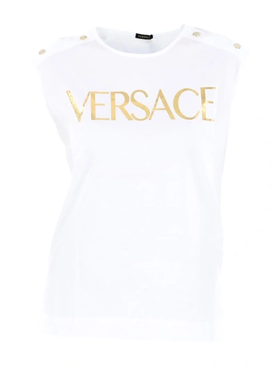 Versace Gianni T-shirt In White