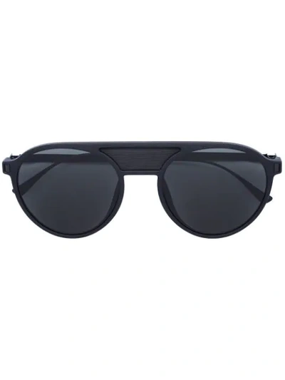 Mykita Damson Aviator Sunglasses In Black