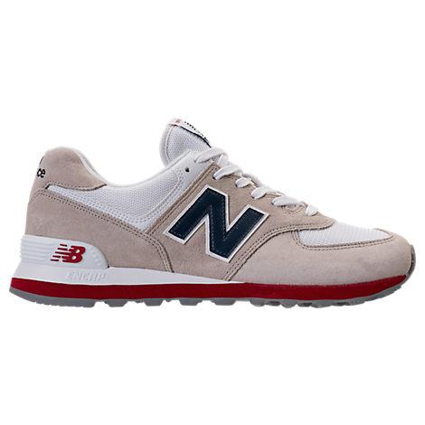 new balance men's 574 casual sneakers from finish line