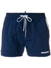 Dsquared2 Contrast Stripe Swim Shorts - Blue