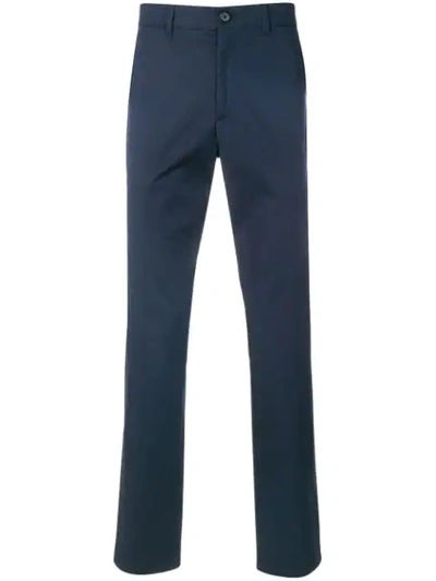 Prada Classic Chino Trousers - Blue