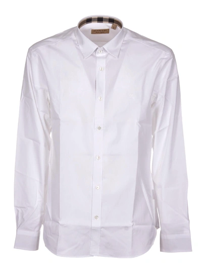 Burberry Classic Shirt In White
