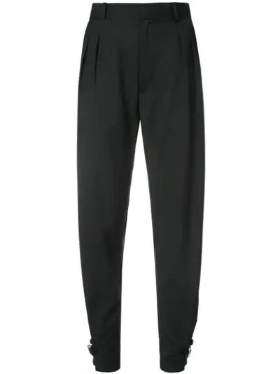 Alyx Fitted Tailored Trousers In Black